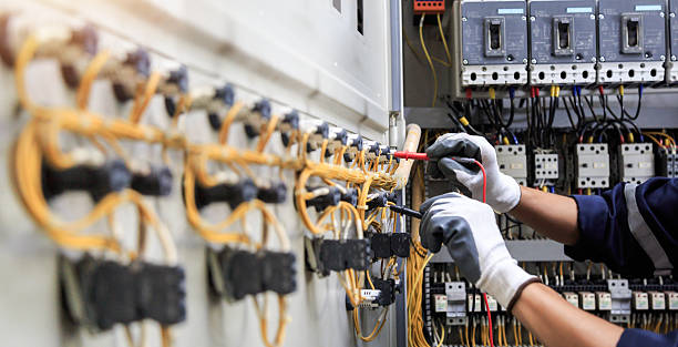 Professional Electrician technician working in Cementon, PA